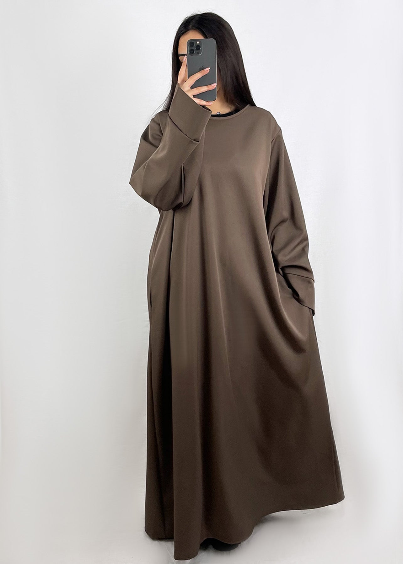 Abaya Cherin Dunkelbraun