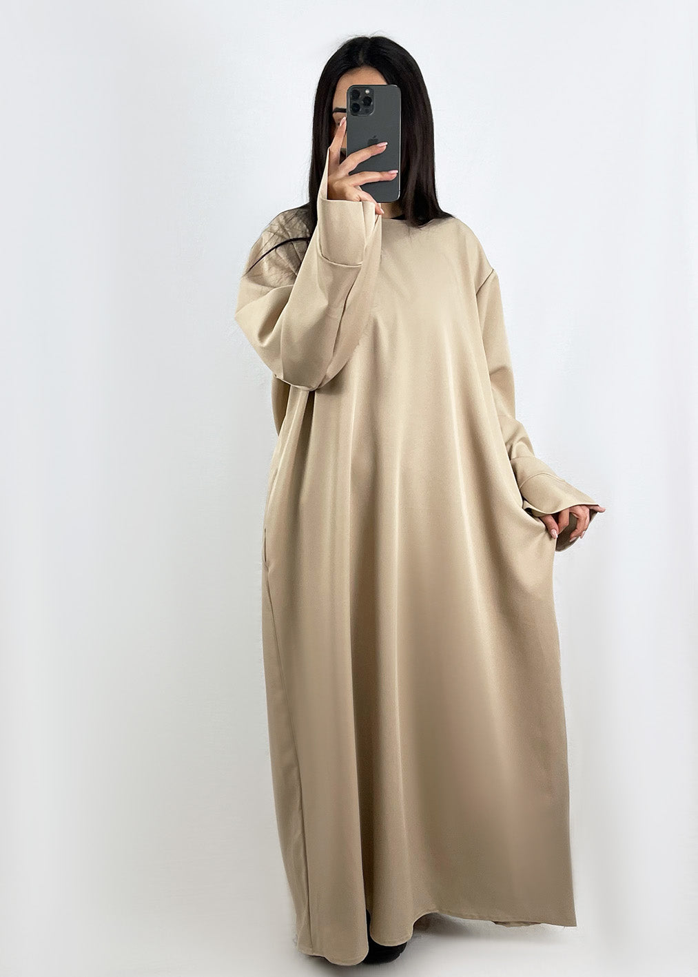 Abaya Cherin Beige