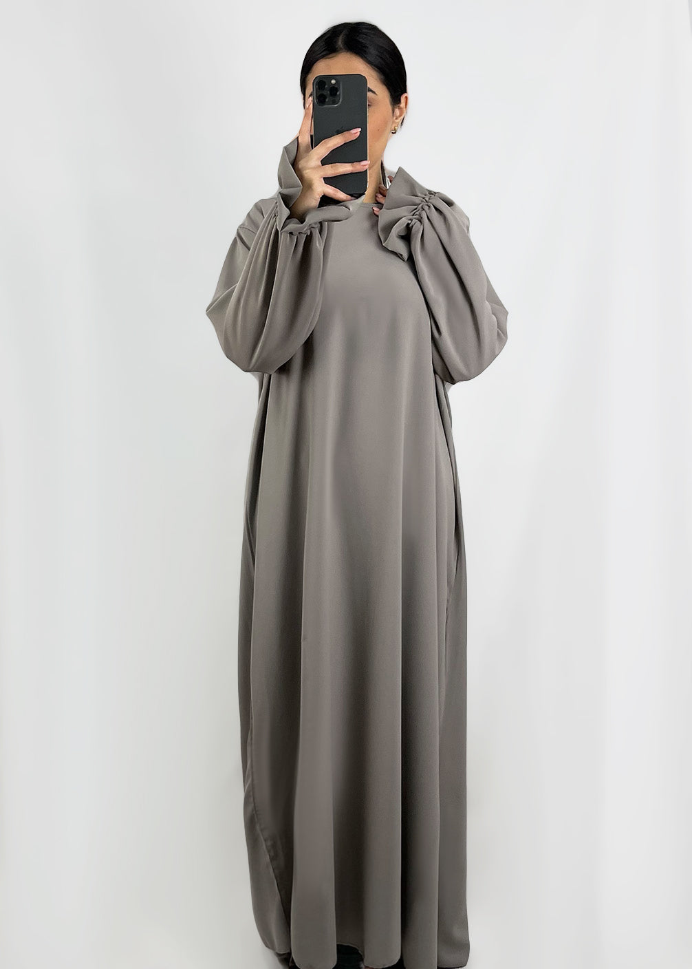 Abaya Mina Greige