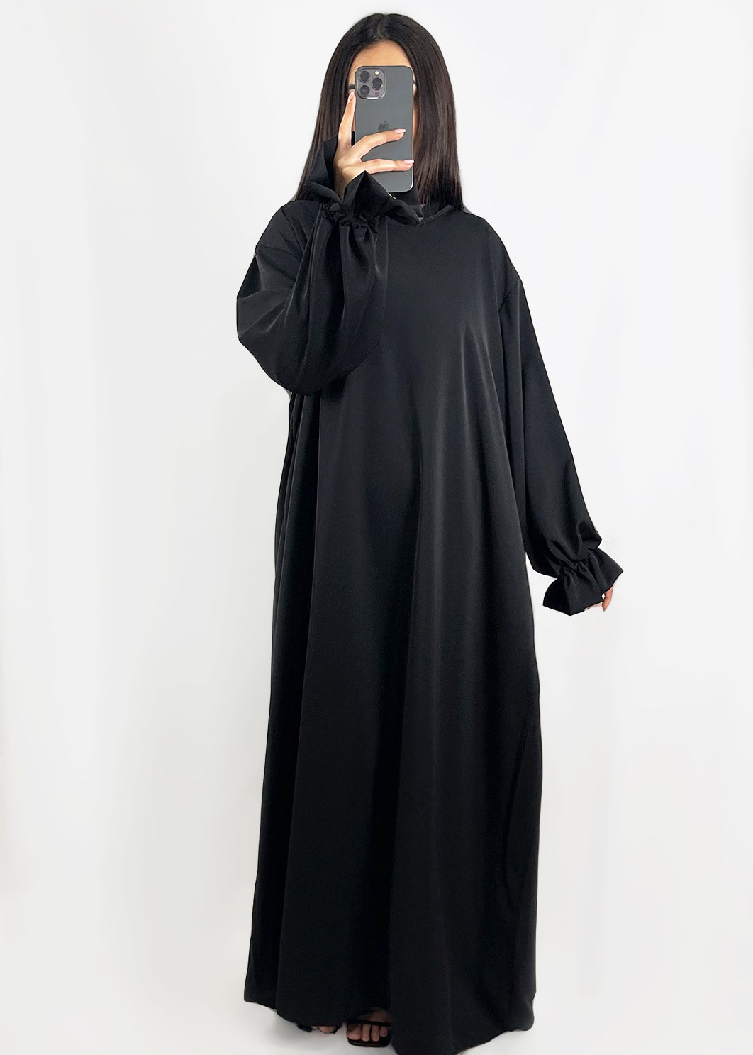 Abaya Mina Schwarz