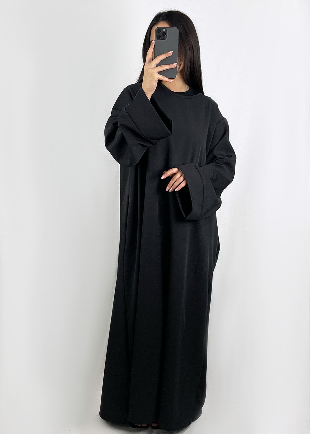 Abaya Cherin Schwarz