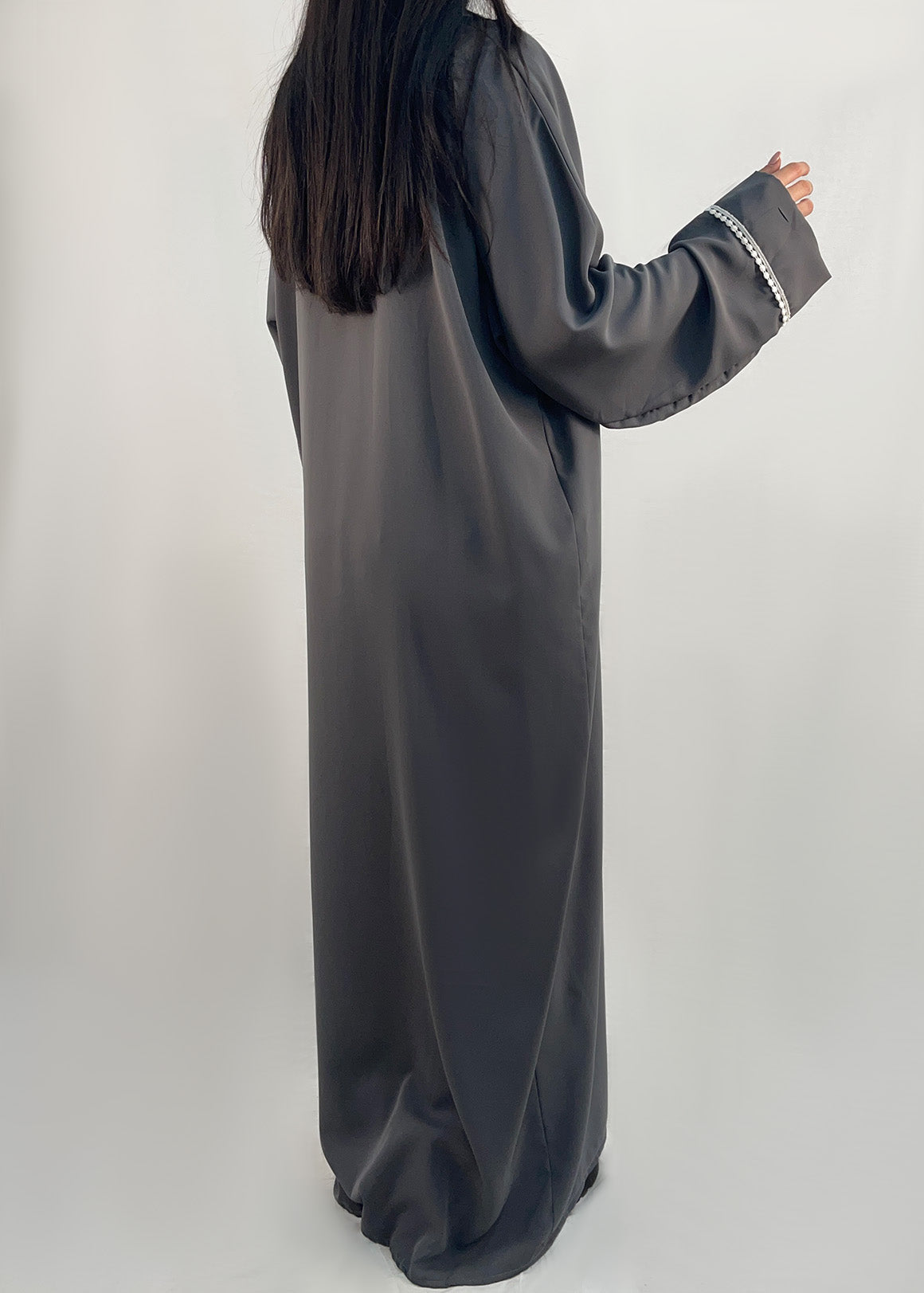 Abaya Elodie Grau