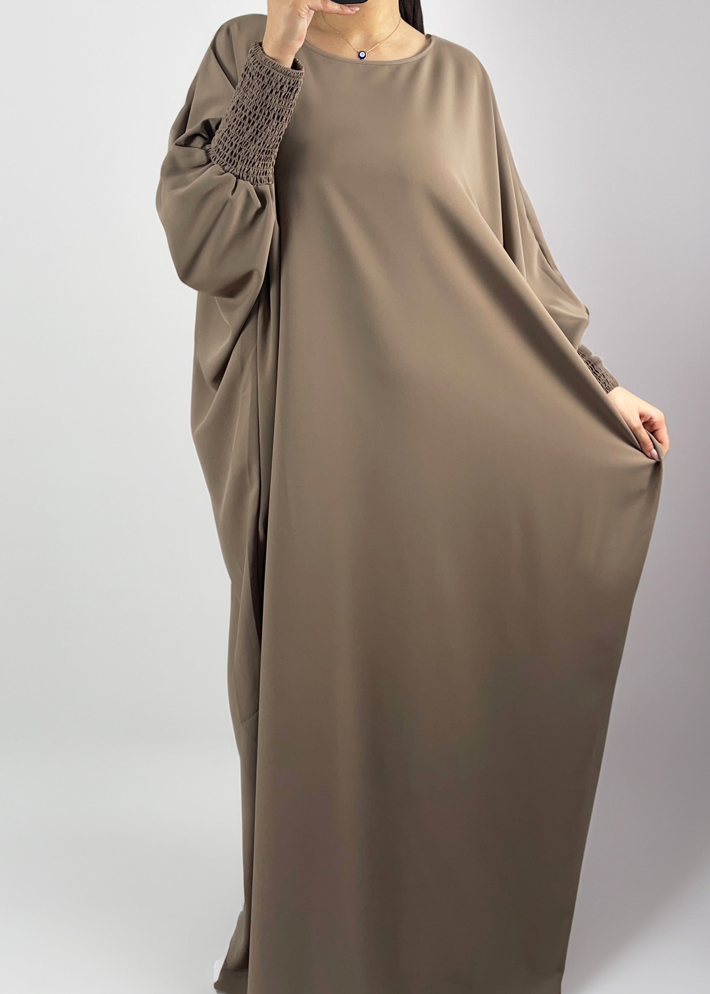 Abaya Nadia Taupe