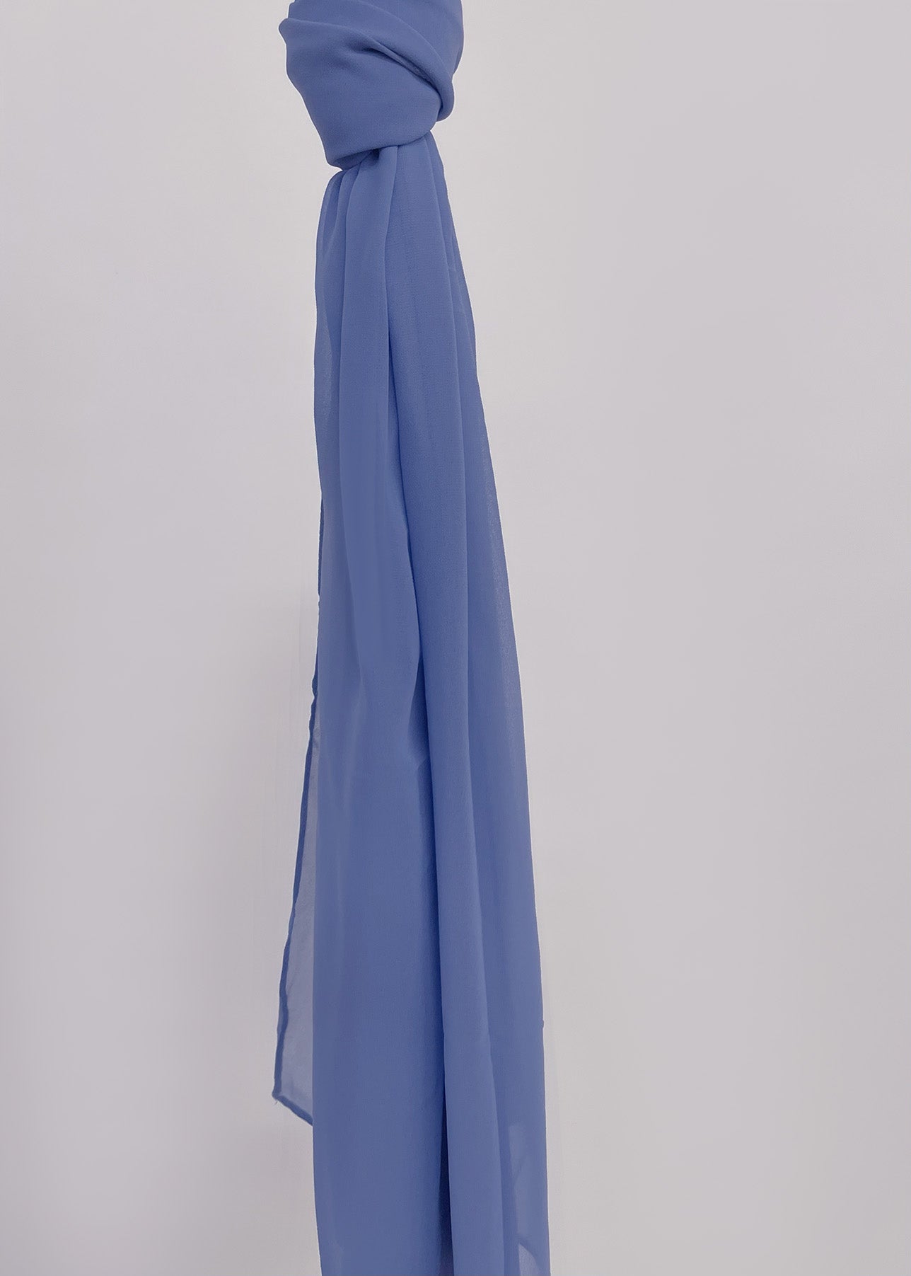 Chiffon-Schal Lana Hellblau