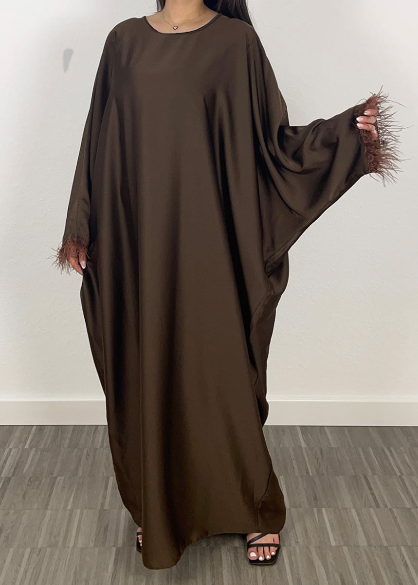 Abaya Becca Dunkelbraun