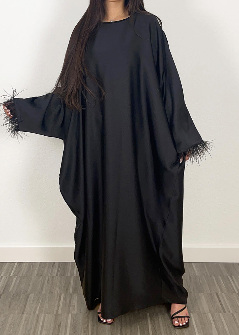 Abaya Becca Schwarz