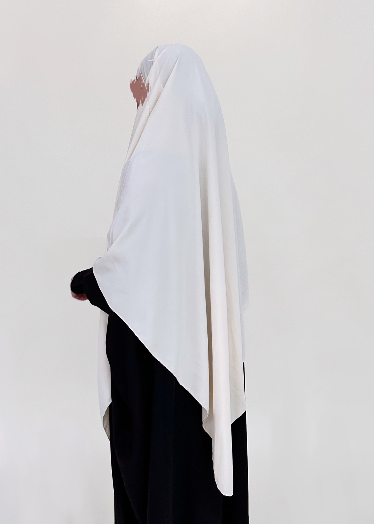 Khimar Naima Ecru-Weiß