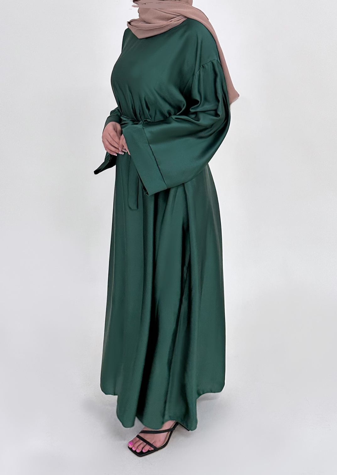 Abaya Maryam Dunkelgrün